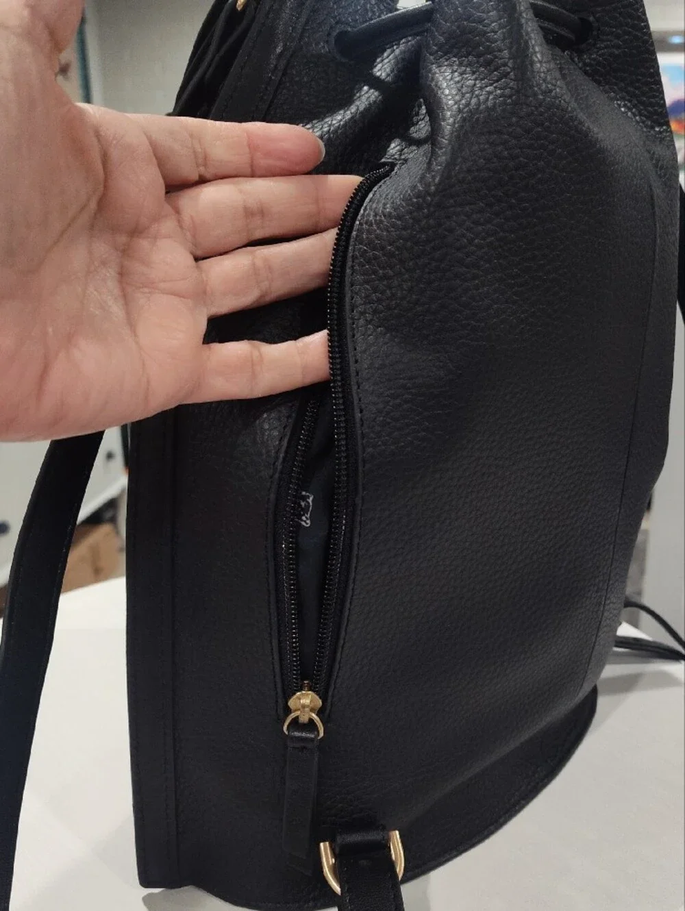 Burkely Keen Keira 2 Way Convertible Backpack Shoulder Bucket Bag